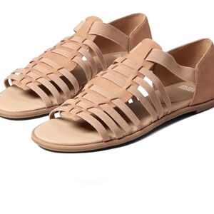 Eileen Fisher Woven Tan Sandals Women’s